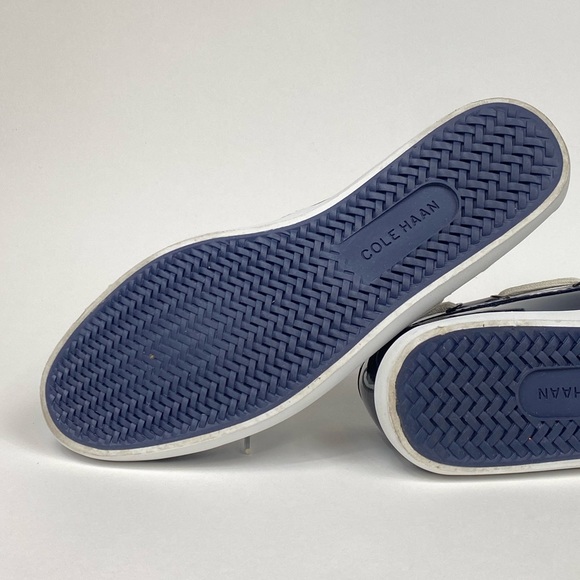 Cole Haan Navy Blue Nantucket Moccasin Boat Shoes Size - Picture 12 of 14